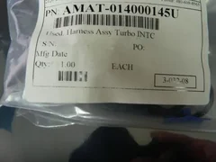 APPLIED MATERIALS AMAT 0140-00145 Used, Harness Assy Turbo INTC