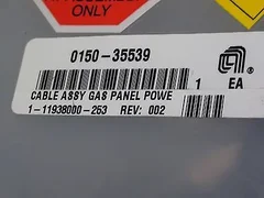 APPLIED MATERIALS AMAT 0150-35539 CABLE ASSY GAS PANEL POWER 55FT