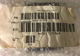 APPLIED MATERIALS , AMAT 0680-01751 CIRCUIT BREAKER CB, MAG/HYD , 2P, 2.5A