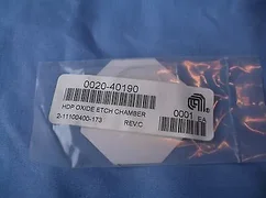 APPLIED MATERIALS HDP OXIDE ETCH CHAMBER 0020-40190