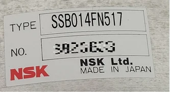 APPLIED MATERIALS NSK MEGATORQUE AMAT 0190-76091 SSB014FN517 / SSB014FN536