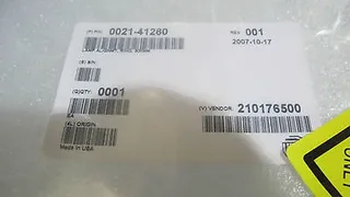 APPLIED MATERIALS P/N 0021-41280 LAMP ALIGNMENT, RING 300mm