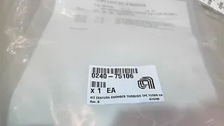 APPLIED MATERIALS P/N 0240-75106 KIT CENTURA CHAMBER THROUGH FLOOR VA REV.B
