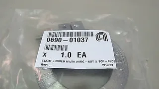 APPLIED MATERIALS P/N 0690-01037 CLAMP HINGED 