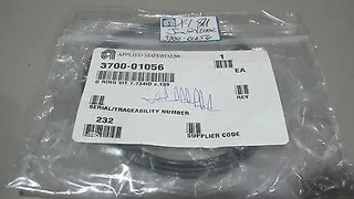 APPLIED MATERIALS P/N 3700-01056 O-RING VIT. 7.734id x 139