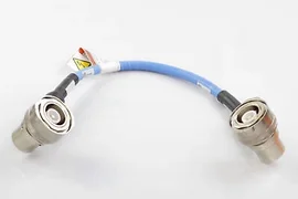 APPLIED MATERIALS RF CABLE ASSY. SQ RIGHT ANGLE W INTERLOCK 0190-15905 #6