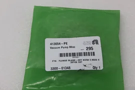 APPLIED MATERIALS VACUUM PUMP MISC 413654-PE 3300-01348 FTG FLANGE BLANK OFF 
