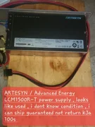 ARTESYN / Advanced Energy LCM1500R-T power supply , looks like used , i dont...