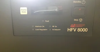 Advanced Energy AE 3155083-130 HFV 8000 RF Generator, AMAT 0190-22080