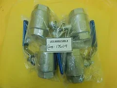 Anchor Fluid Power LV2BS#24-2T-MH Ball Valve AMAT 3870-06965 Lot of 4 Used