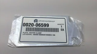 Applied Materials 0020-06599 AMAT Aluminum Heater Clamp Plate