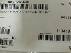 Applied Materials; 0020-18439, Insulator, Side Coil Tensioner HPD-CVD