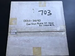 Applied Materials 0020-34140 Gas Dist Plate 37 Hole R2 Chamber  AMAT Etch