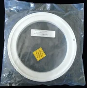 Applied Materials 0021-17526, 9 3/4" OD x 7 1/2" ID Ring, Teflon?