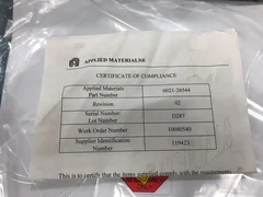 Applied Materials 0021-26544 Blocker TEOS, Hi Dep Rate 300MM Producer