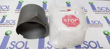 Applied Materials 0041-93175 Rev. 03 Polisher part cover, slip ring, fvxe, lkp