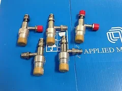 Applied Materials 0050-10058 Valve, Weldment Modified 1/2 VCR (Lot of 5)