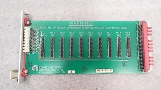 Applied Materials  0100-20037 Rev-A Interlock Select Board 