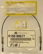 Applied Materials 0150-90677 F/O,T4,330MM,A2.TX/A3 RX Fiber Optic Cable Assembly