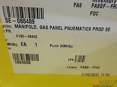 Applied Materials 0190-06402 MANIFOLD, GAS PANEL PNUEMATICS PROD SE
