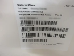 Applied Materials 0200-10324 Ceramic dome, DPS CHAMBER