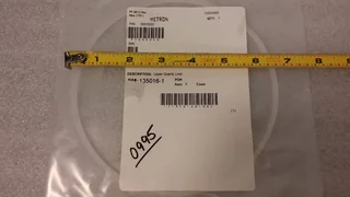 Applied Materials 0200-36680 Upper Quartz Liner Ulvac 5002020