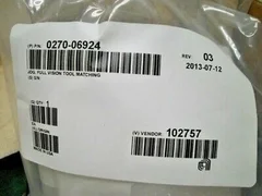 Applied Materials 0270-06924 Jog,Full Vision Tool Matching,Rev03,Unuse,AMAT*3721