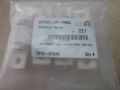 Applied Materials 0910-01346 Fusevery Fast Acting 600V 150A JJS 4Qty