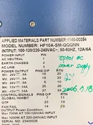 Applied Materials 1140-00394 HF10A-SM-QQQNN