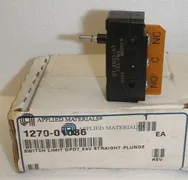 Applied Materials 1270-01036 Switch Limit DPDT 24V Straight Plunge DT-2RS1-A7