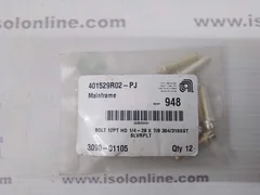 Applied Materials 3090-01105 Bolt 12PT HD Silver Plated New