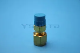 Applied Materials 3300-01054, Seal, TBG Conn 1/4T 1/8MP BRS, $35 at lot of 7