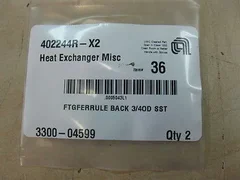 Applied Materials 3300-04599 FTGFERRULE BACK 3/40D SST 402244R-X2