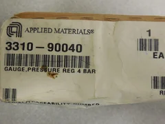 Applied Materials; 3310-90040, 4 Bar Pressure Guage, SMC 5K4