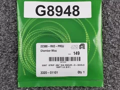 Applied Materials 3320-01101 Gasket Strip .094&quot; Dia Endur-0-Shield 8.5FT