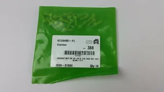 Applied Materials 3690-01884 QTY 18 Silver Plated Screws