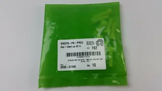 Applied Materials 3690-01945 QTY 10 Silver Plated Screws