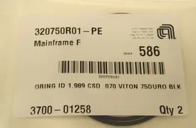 Applied Materials 3700-01258 Window Filter Frame &quot;O&quot; Ring  (2)