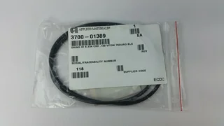 Applied Materials 3700-01389 ORING ID 8.234 CSD .139 VITON 75 DURO BLK