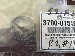 Applied Materials 3700-01548 SEAL DYN RECIPROCATING W3/16 QTY 7