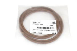 Applied Materials 3700-01877 ORING ID 9.225 CSD .210 VITON 75 DURO BROWN