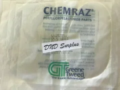Applied Materials 3700-02180 ORING ID 5.984 CSD .139 CHEMRAZ SC 513 80DURO WHT 