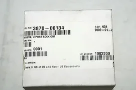 Applied Materials 3870-00134 VALVE LOCK OUT 15-150PSIG 3PORT 1/4NPT 3 AMAT NEW