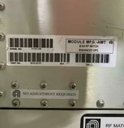 Applied Materials AMAT 0010-02747, R1 DPS Enhanced Metal RF Match