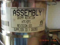 Applied Materials AMAT 0010-19666 Assy Rotation 300mm HTF / EPI