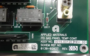 Applied Materials AMAT 0015-03120 Temperature Controller PCB Assembly