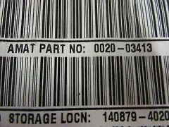 Applied Materials (AMAT) 0020-03413  INSERT 150MM OXIDE UDEL