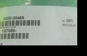 Applied Materials AMAT -- 0020-20488 -- CLAMP BAKEOUT LAMP