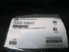 Applied Materials AMAT 0020-33803 PAD FOOT UPPER CHAMBER DPS MEC