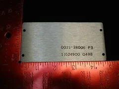 Applied Materials (AMAT) 0021-38006   Plate